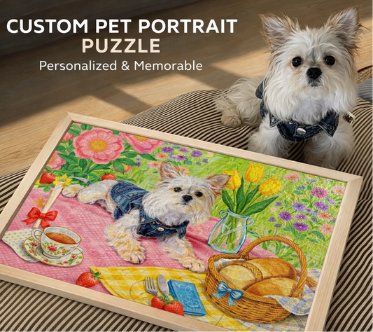 Personalized Pet Memory Puzzle