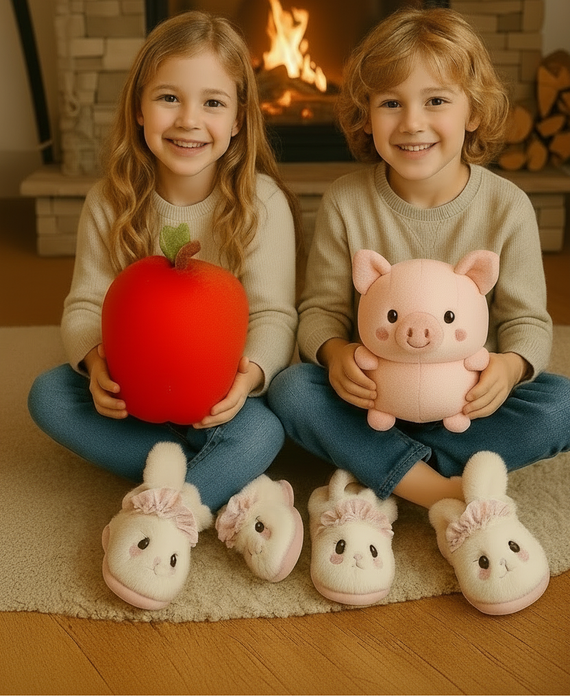 Bunny Plush Slippers