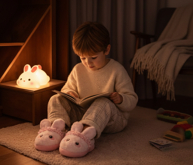 Rabbit Night Light Lamp