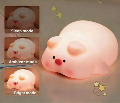 Piggy Night Light Lamp