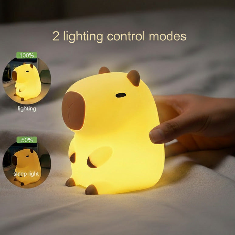 Capybara Comfort Night Light
