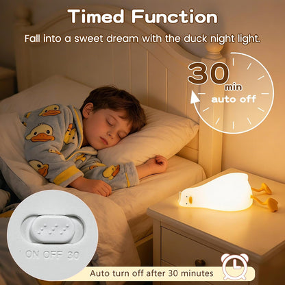 Laying Duck Night Light