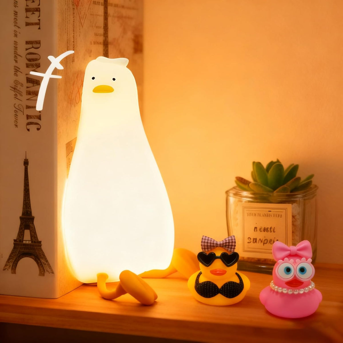 Laying Duck Night Light