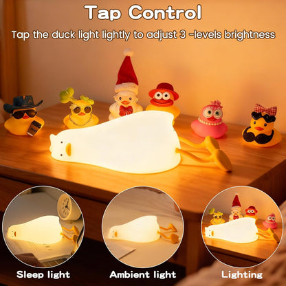 Laying Duck Night Light