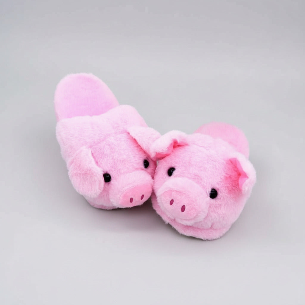 Piggy Cozy Slip-on Slippers